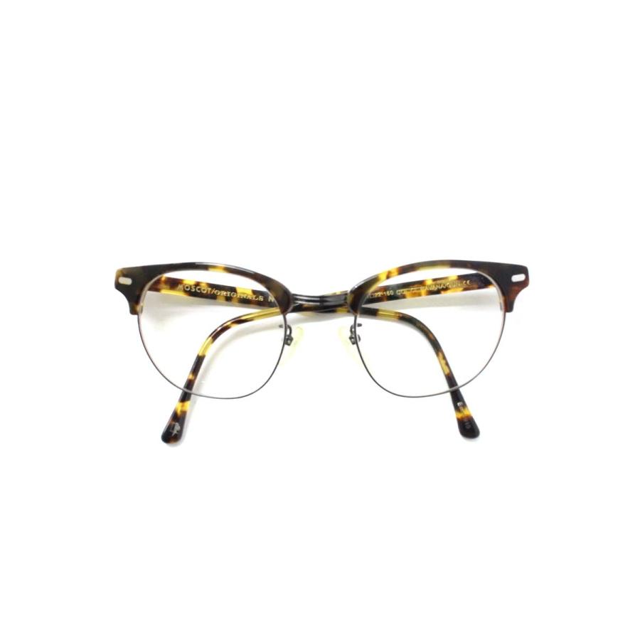モスコット YUKEL メガネ ブラウン マーブル IT0NJ0P7781S : ブランド  