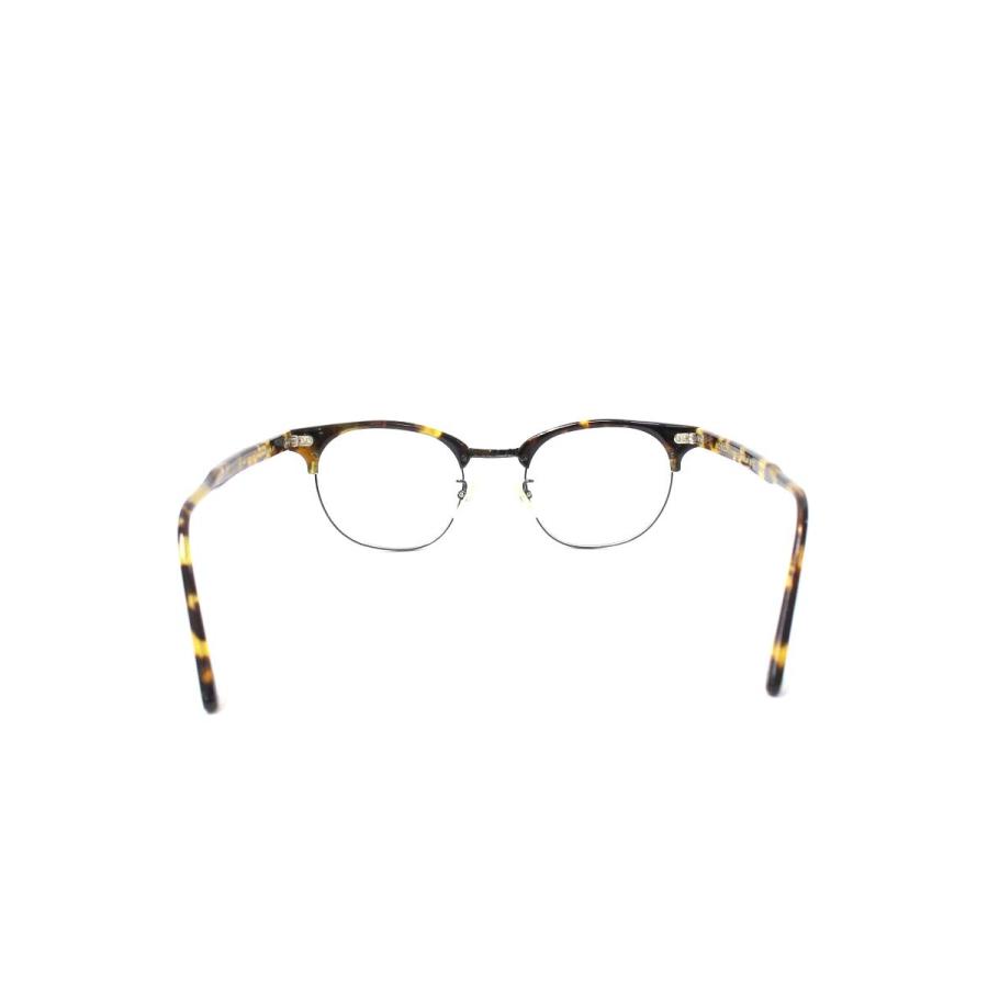 モスコット YUKEL メガネ ブラウン マーブル IT0NJ0P7781S : ブランド  