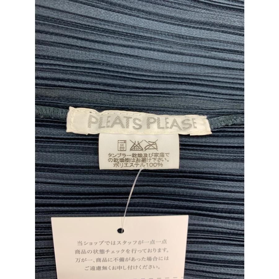 プリーツプリーズイッセイミヤケ PP13-JJ505 ブラウス 4 ネイビー