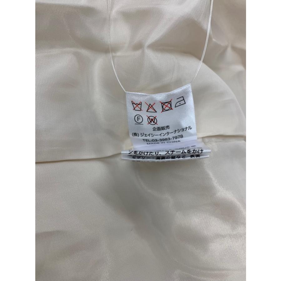 スーパービューティー ダウンコート 40 ベージュ ロング フラワー