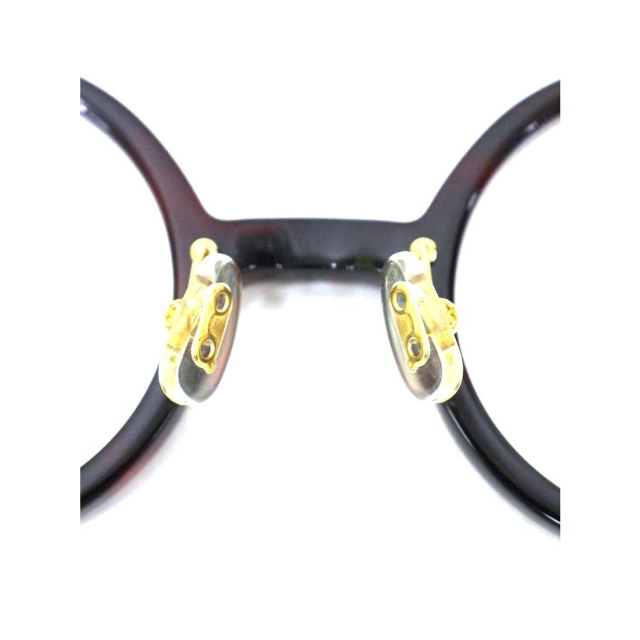 白山眼鏡店　セルロイド　メガネ　茶色　ブラウン　正規研磨クリーニング済み 木下眼鏡店 / 谷口眼鏡 TURNING ターニング セルロイド 山漆