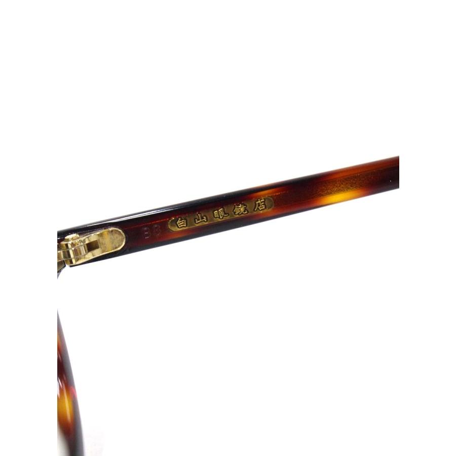 白山眼鏡店 ROUND classic ラウンド クラシック メガネ ブラウン