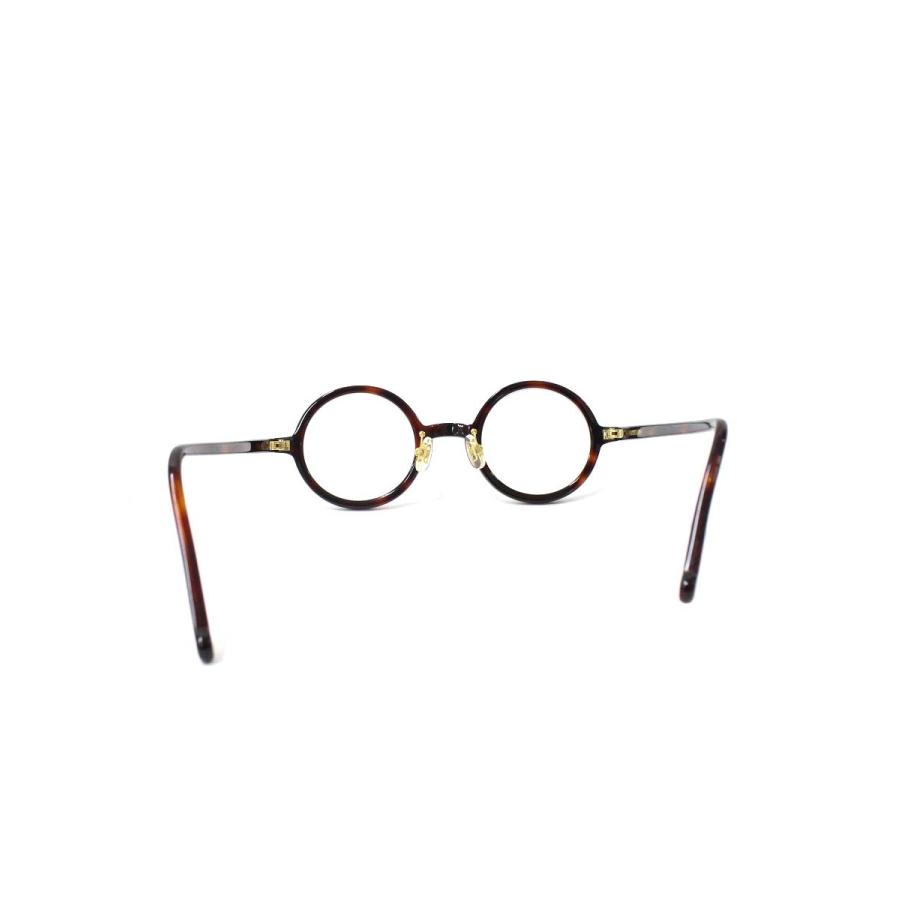 白山眼鏡店 ROUND classic ラウンド クラシック メガネ ブラウン セル