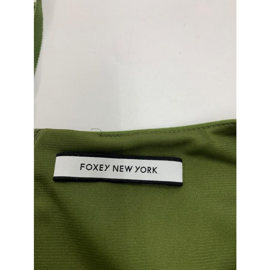フォクシーニューヨーク♡人気定番　バロンドレス　ワンピース　ブラウン　38 フォクシーニューヨーク ドレス バロン 36344 ワンピース 38 グリーン
