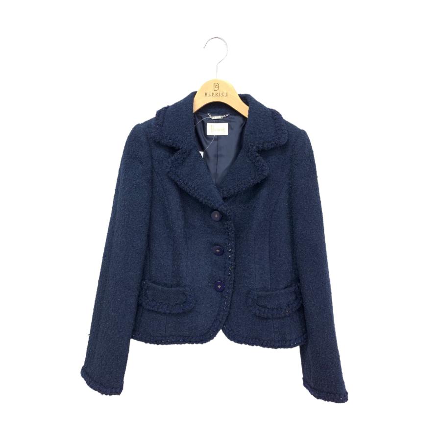ハロッズ 12500231/12510231 セットアップ 3 ネイビー スカート スーツ 