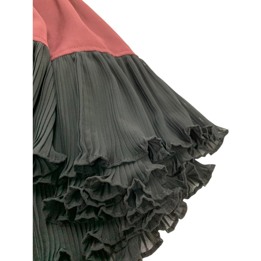 アディアム Pleated Parachute Dress 41997 ワンピース 2 ワインレッド