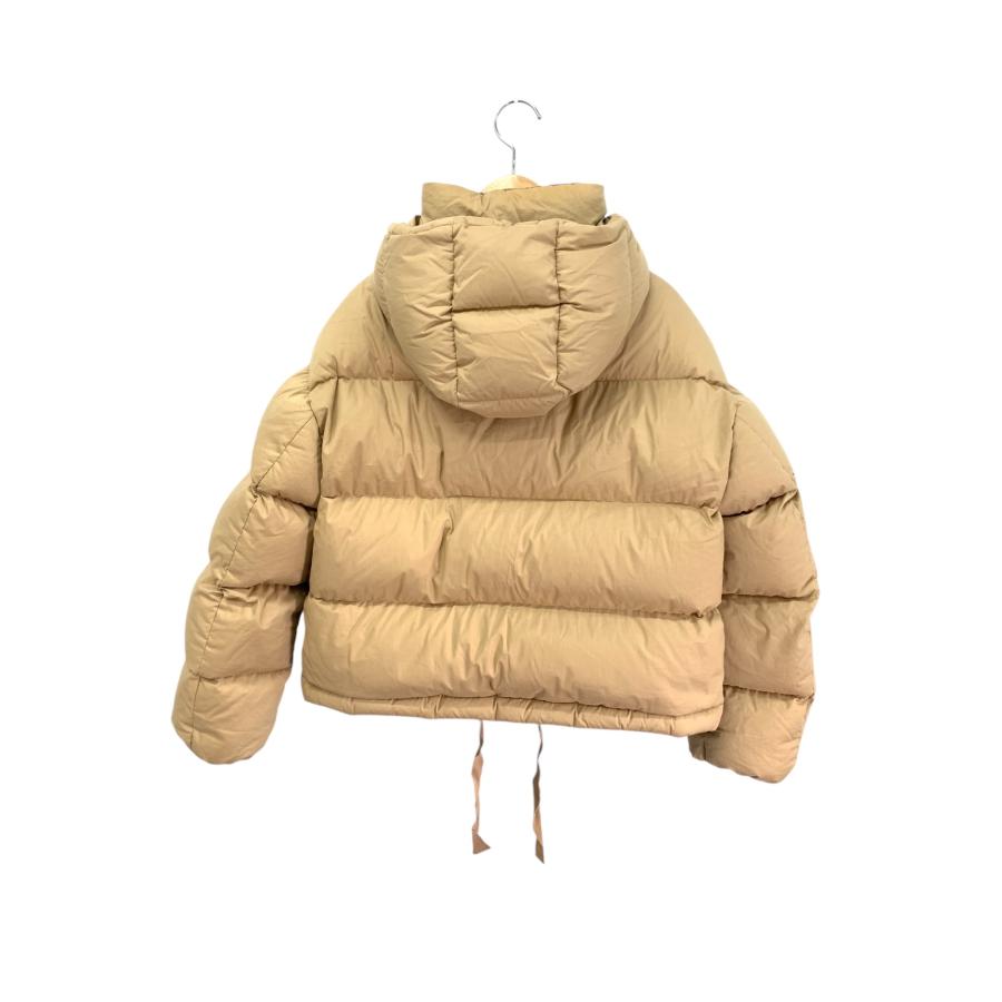 モンクレール　ベージュ フード付き 薄手ダウンコート膝上 ☆【MONCLER(モンクレール)】 Parnaiba ☆フードダウンコート (MONCLER