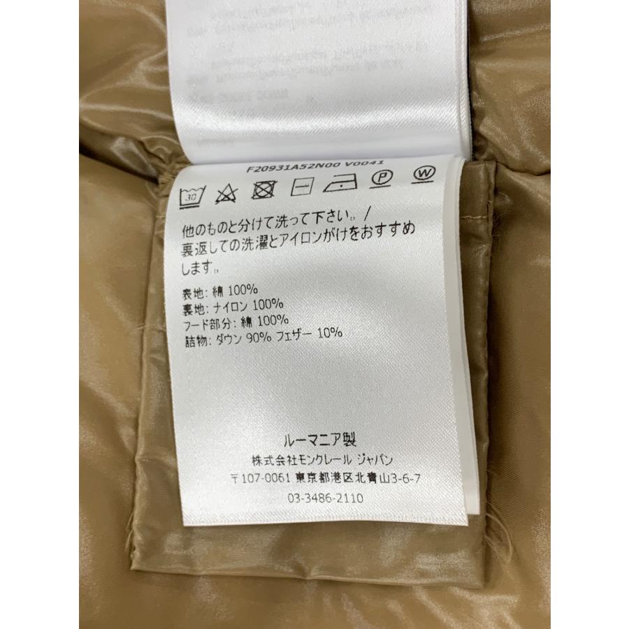 モンクレール ONIA GIUBBOTTO F20931A52N00 V0041 ダウンジャケット 00 ベージュ フード付き IT18D640FE7Cの画像