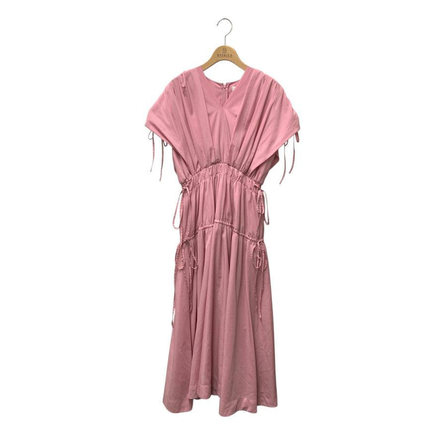 yum♥  CELFORD カシュクールリボンノースリーブワンピース　36 セルフォード カシュクールリボンノースリーブワンピース CWF0242027