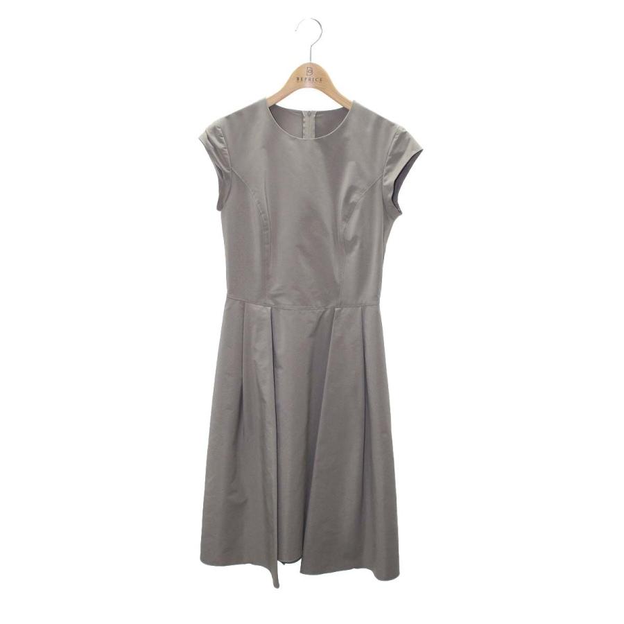 フォクシーニューヨーク Dress 24520 ワンピース 40 カーキグリーン
