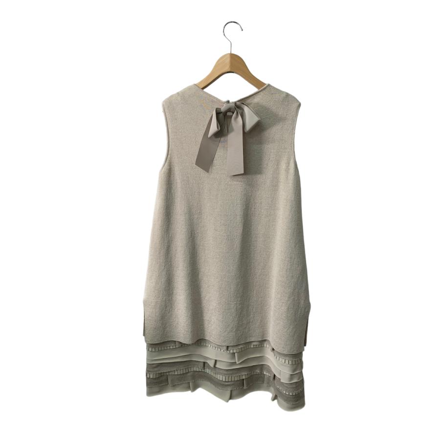 フォクシーブティック Dress リネンワッフル 37818 ワンピース 42 