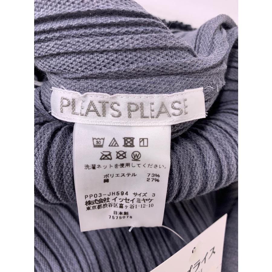プリーツプリーズイッセイミヤケニットグレー系トップス3