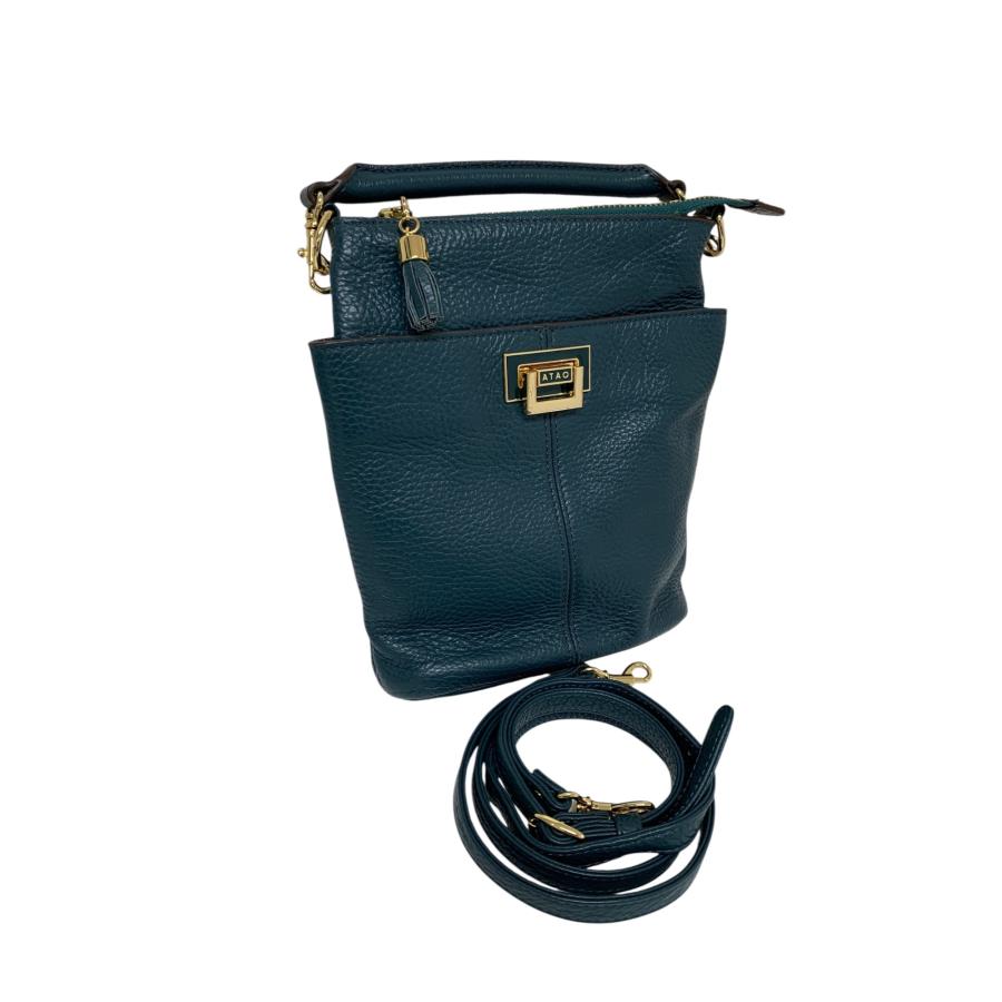 アタオ ホリデー 撥水レザーのデイリーポシェット ショルダーバッグ