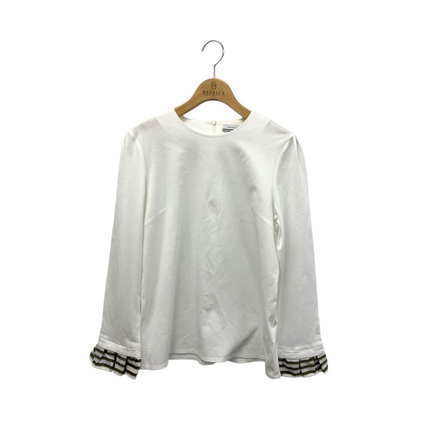 ボーダーズアットバルコニー RUFFLED CUFF TEE BD1921-2B-53 