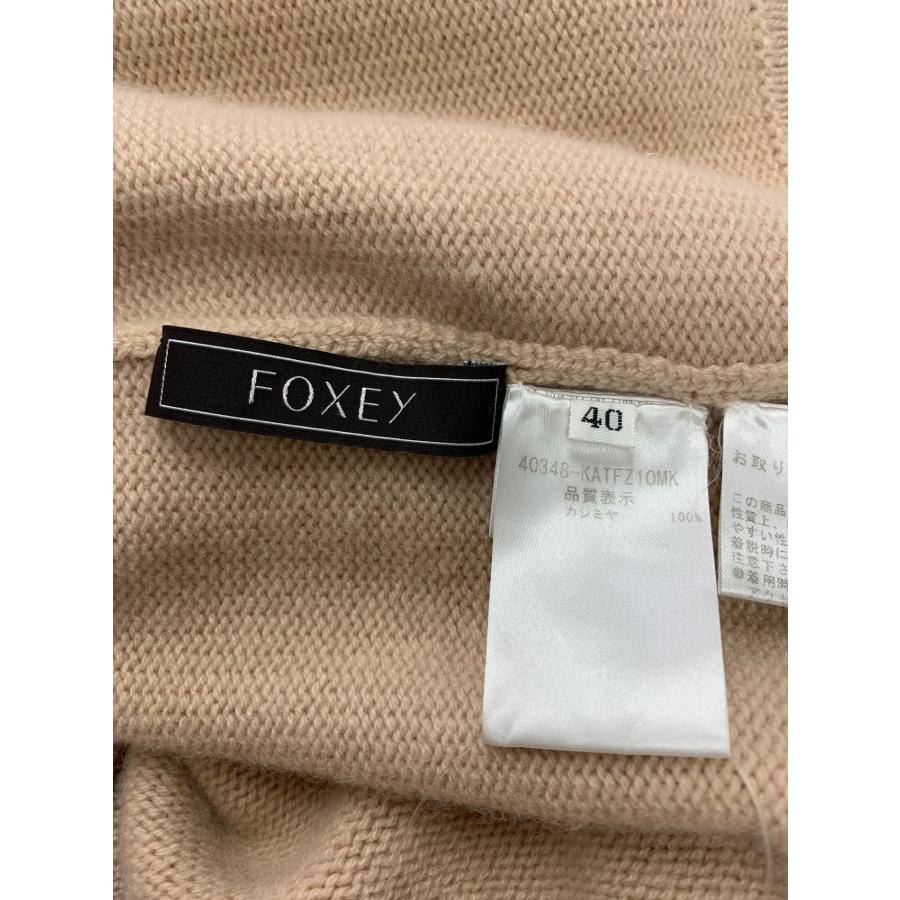 近年　フォクシーブティック F.B.ボタン 40348 2wayニット カシミヤ FOXEY - 近年 フォクシーブティック F.B.ボタン 40348 2wayニット