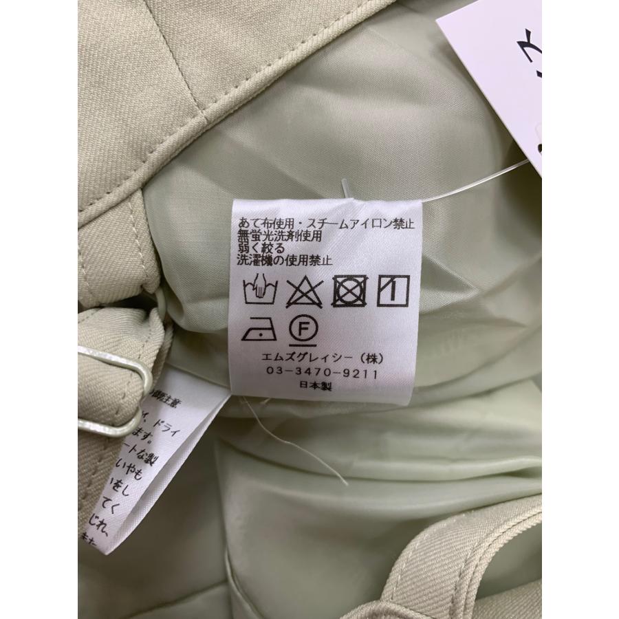 エムズグレイシー リボン付きサロペット 516116 パンツ 38 グリーン