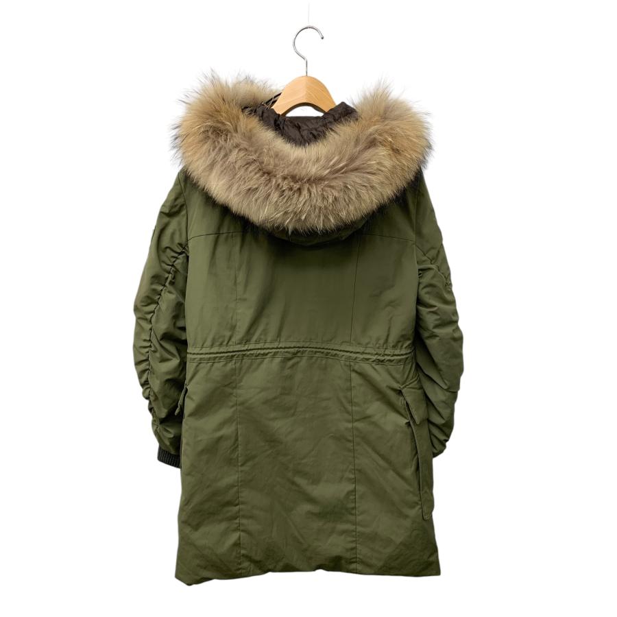 タトラス SORAGA LTK19A4161 モッズコートダウン ラクーンファー タトラス SORAGA LTK19A4161 モッズコート 2 グリーン ダウン