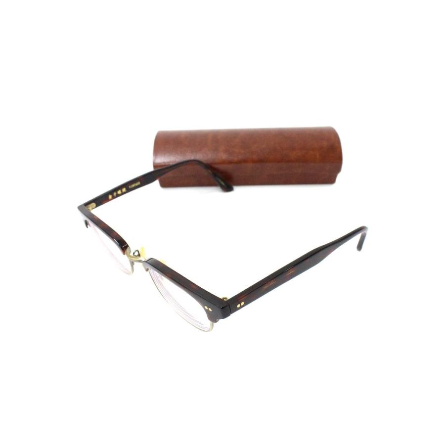 金子眼鏡 VINTAGE KV-27 RDDE メガネ ブラウン/マットゴールド