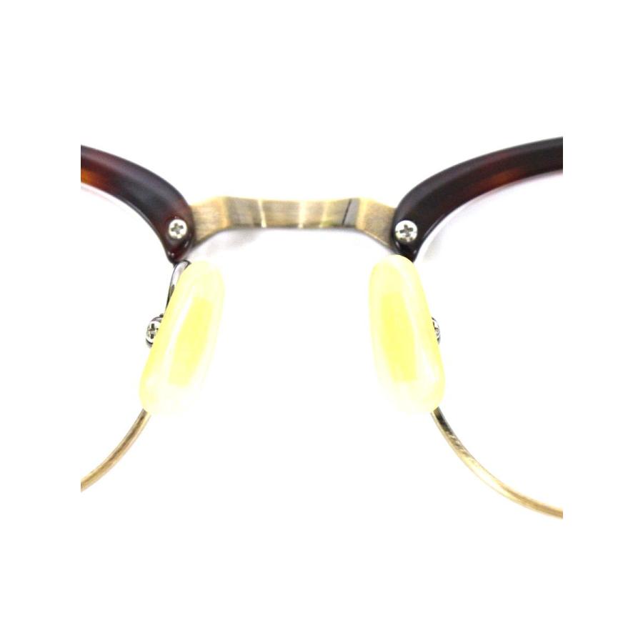 金子眼鏡 VINTAGE KV-27 RDDE メガネ ブラウン/マットゴールド