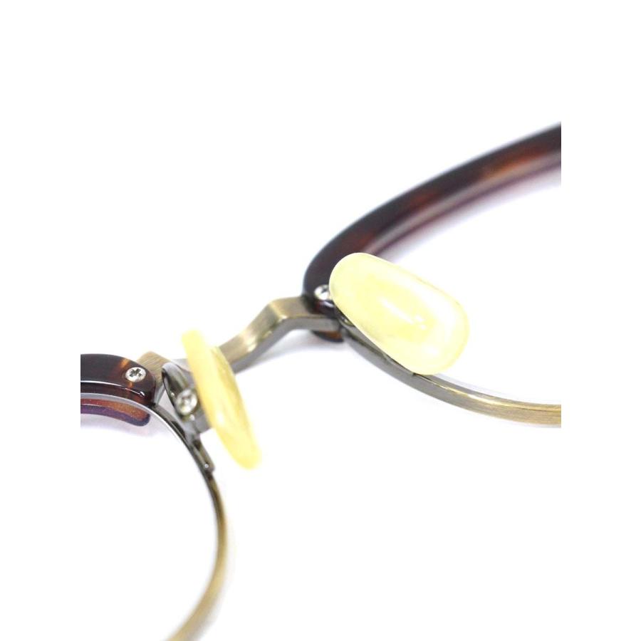 金子眼鏡 VINTAGE KV-27 RDDE メガネ ブラウン/マットゴールド