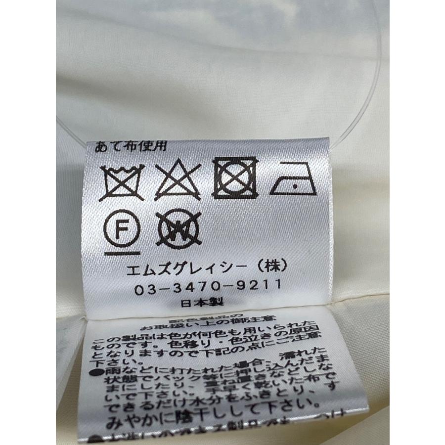 エムズグレイシー 817710 スカート 38 ホワイト フラワーモチーフ