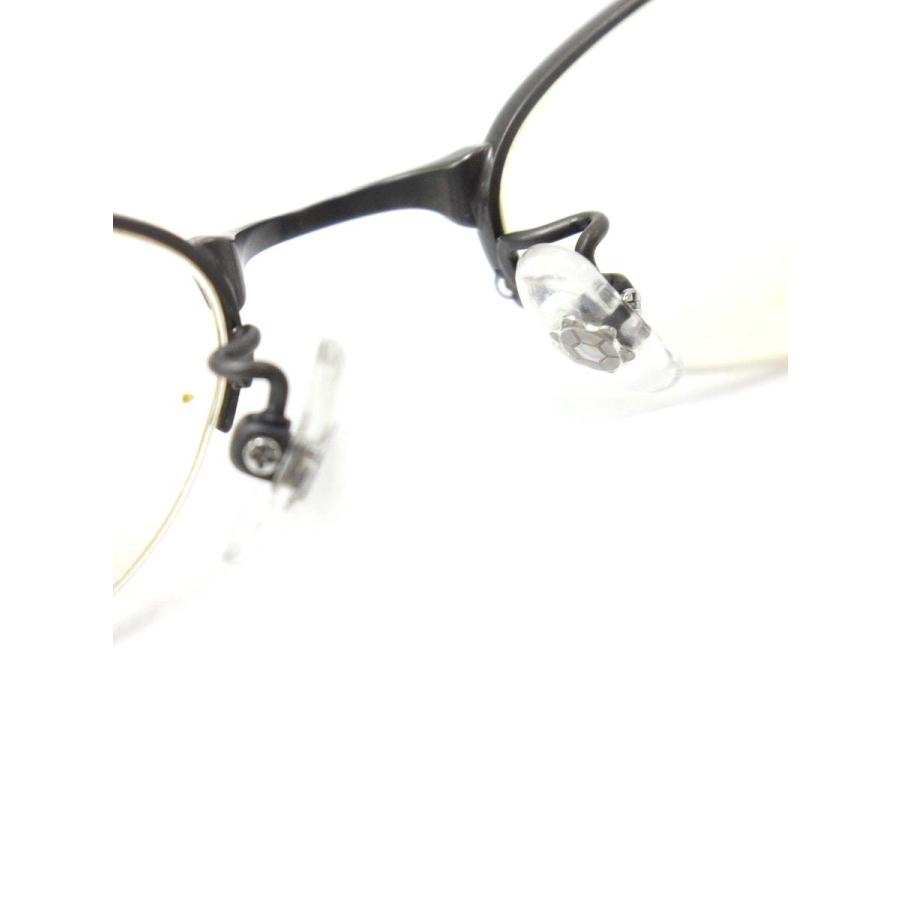 フォーナインズ S-240T メガネ グレー/カーキグリーン メタルフレーム  