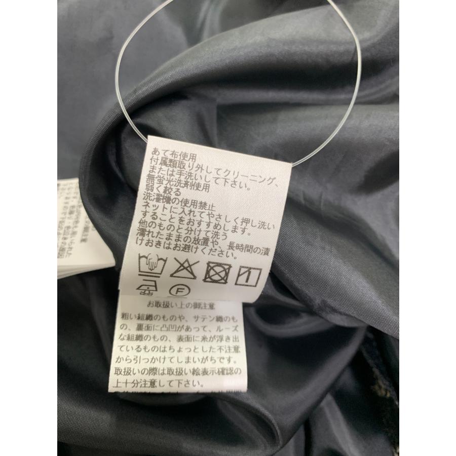 エムズグレイシー 611303 ワンピース 38 ブラック フラワー パンチング