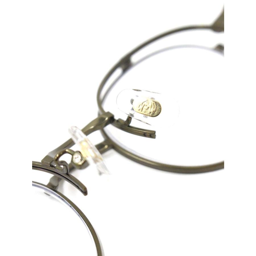 ジョンレノン JL-1106 メガネ ゴールド メタルフレーム フルリム  