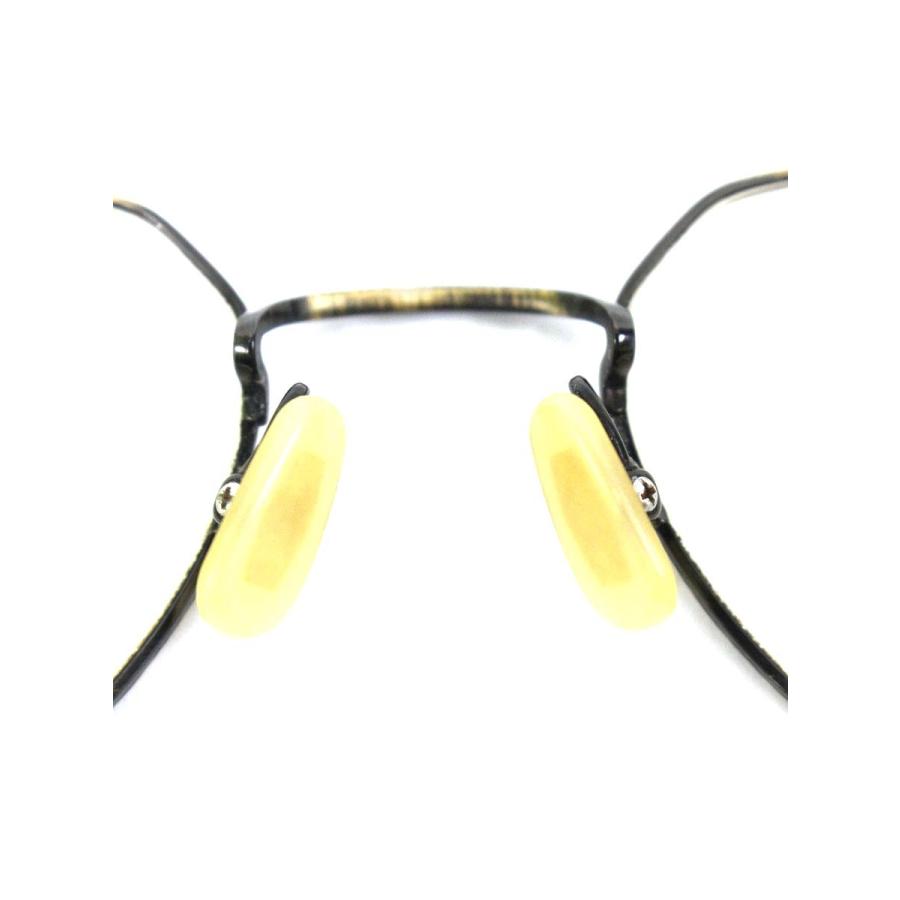 最終値下 金子眼鏡 VINTAGE メガネ ゴールド 金子眼鏡 メガネ アンティークゴールド/ブラウン VINTAGE コンビ