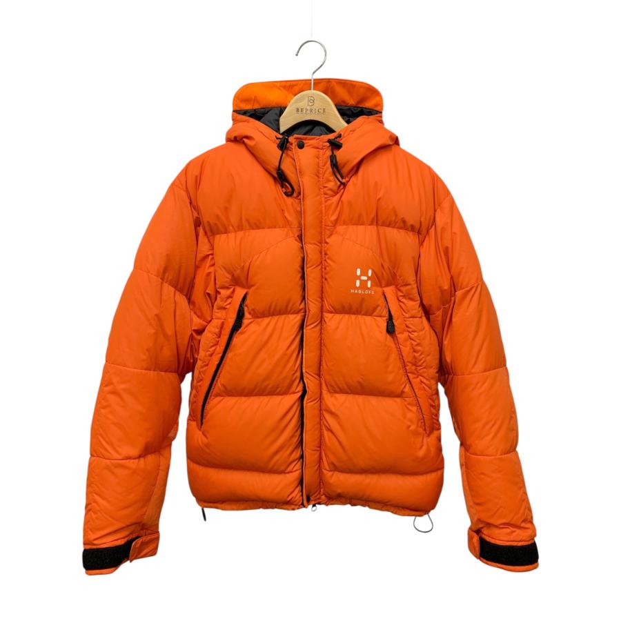 ホグロフス ダウンジャケット XS オレンジ フーディ IT3RTN9XCKO4