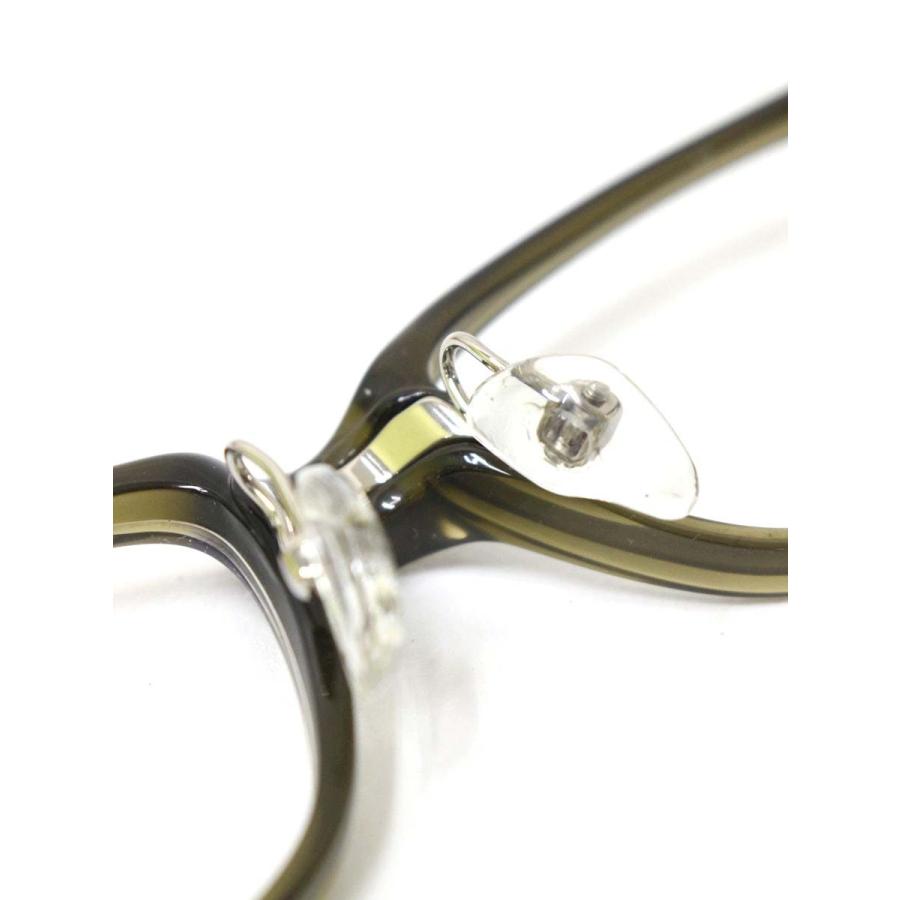 フォーナインズ NPM-12 メガネ カーキグリーン セルフレーム フルリム