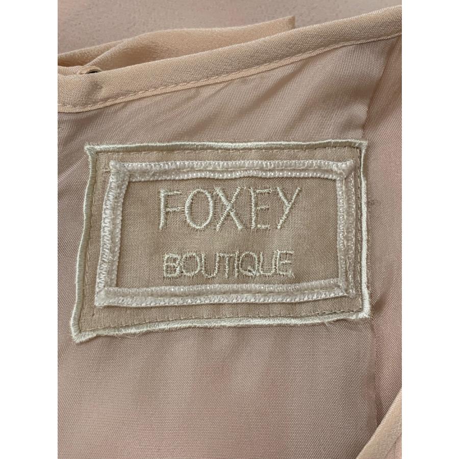 〝未使用に近い〟foxey ワンピース　レジーナ　43755　ベリーニ　42 フォクシーブティック Dress Regina 43755 ワンピース 42 ベージュ