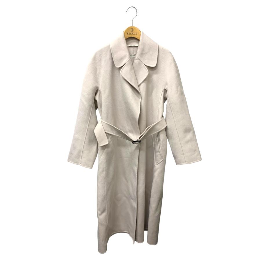 S Maxmara ヴァージンウールコート グレージュ系 S Maxmara ヴァージンウールコート グレージュ系 S Maxmara ヴァージン