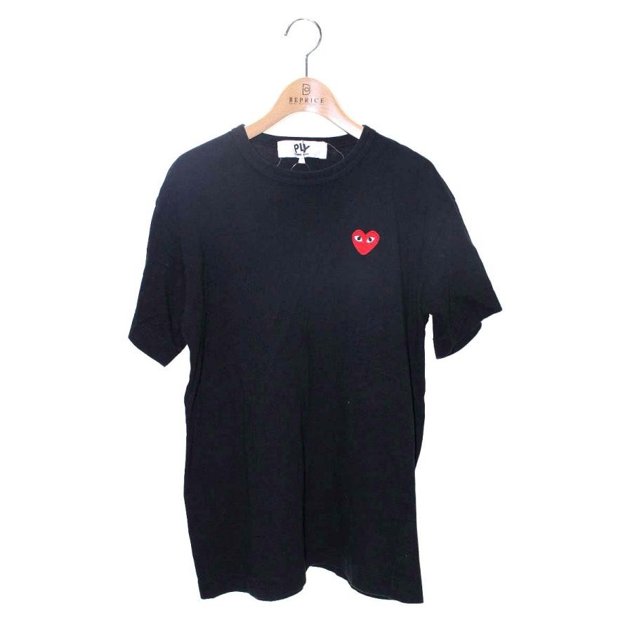 プレイコムデギャルソン AZ-T108 Tシャツ L ブラック ハート