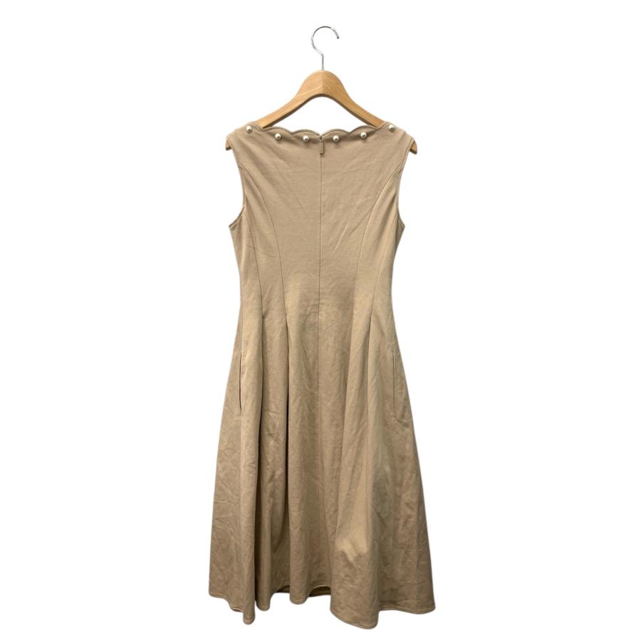 ルネ 5227080 ワンピース 34 ベージュ パール ストレッチ ルネ 5227080 ワンピース 34 ベージュ パール ストレッチ