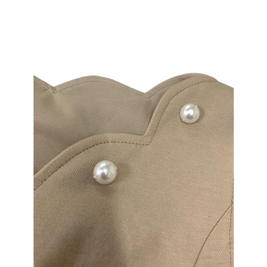ルネ 5227080 ワンピース 34 ベージュ パール ストレッチ ルネ 5227080 ワンピース 34 ベージュ パール ストレッチ