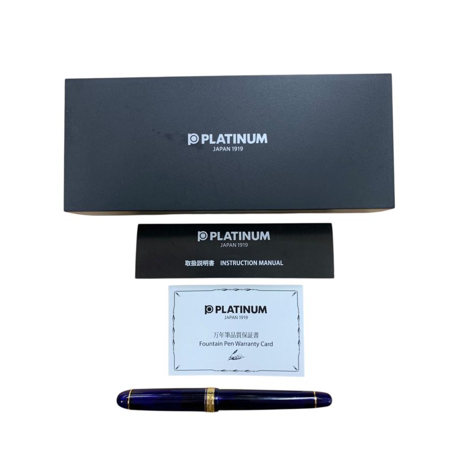 プラチナ 3776 センチュリー シャルトルブルー PTB-30000Z 万年筆 14K