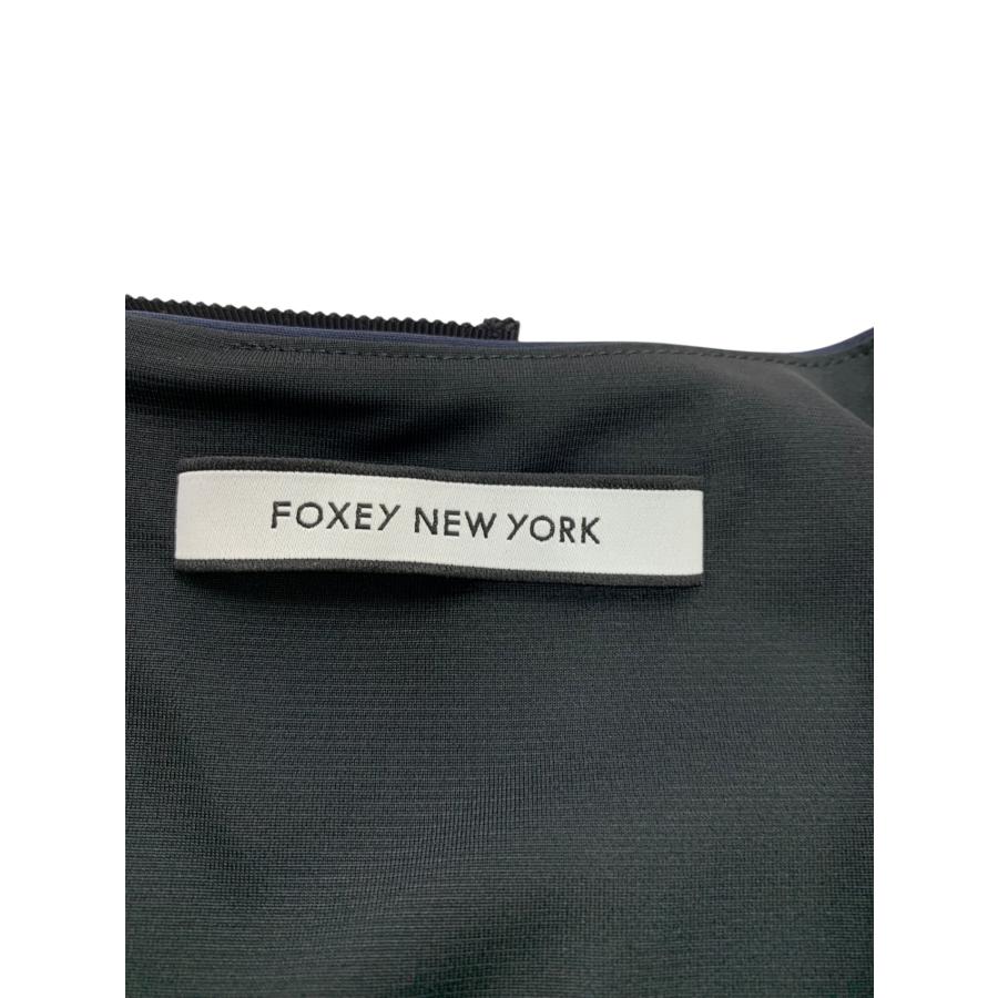 FOXEY NEW YORK ワンピース　ネイビー　38 FOXEY NEW YORK ワンピース ネイビー 38