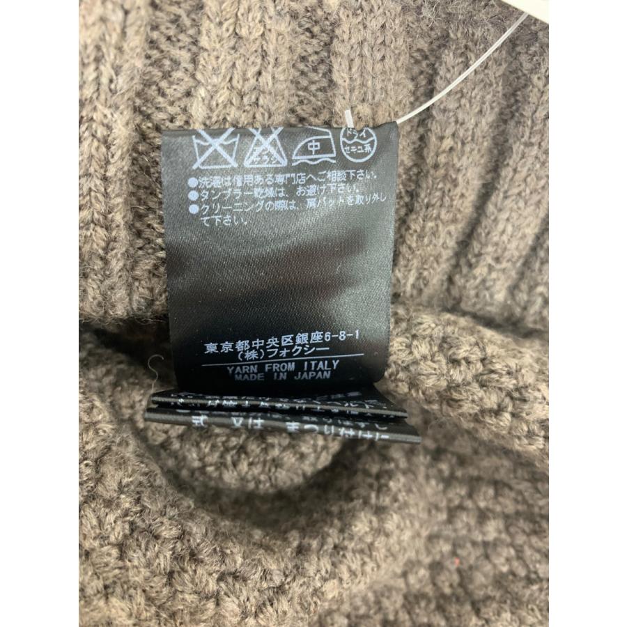 フォクシーブティック 26469 カーディガン 40 ブラウン チンチラ付き