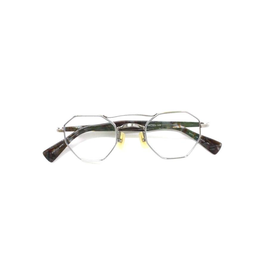 金子眼鏡 VINTAGE KV-162 メガネ ブラウン/シルバー コンビフレーム