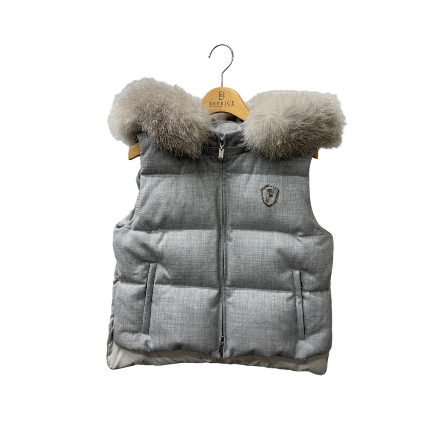 フォクシーブティック Chaleur 42362 ダウンベスト 40 グレー
