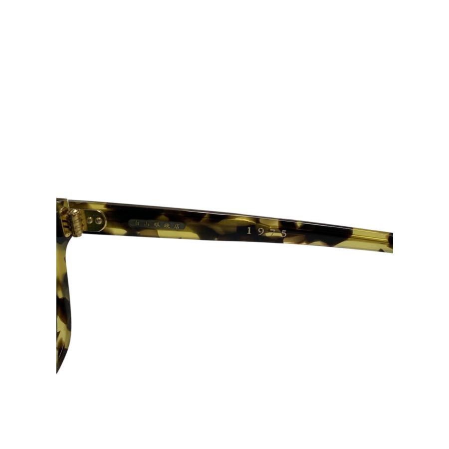 白山眼鏡店 TOSS 1975 サングラス ブラウン べっ甲柄 セルフレーム