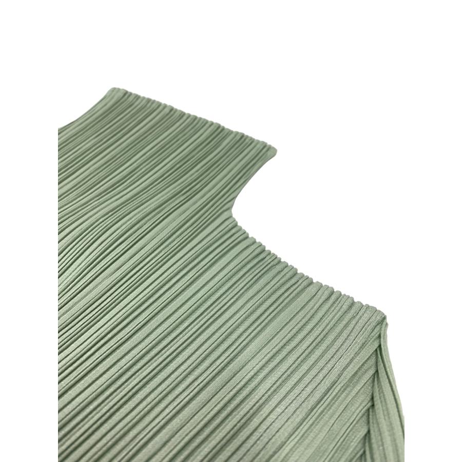 プリーツプリーズイッセイミヤケ PP72-JK604 カットソー 3 グリーン  