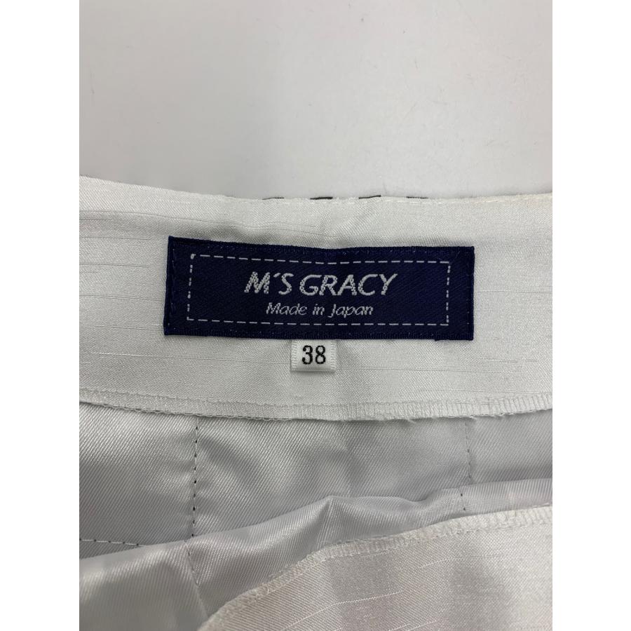 エムズグレイシー 517321 スカート 38 ブラック チェック IT5VRNBRO040  