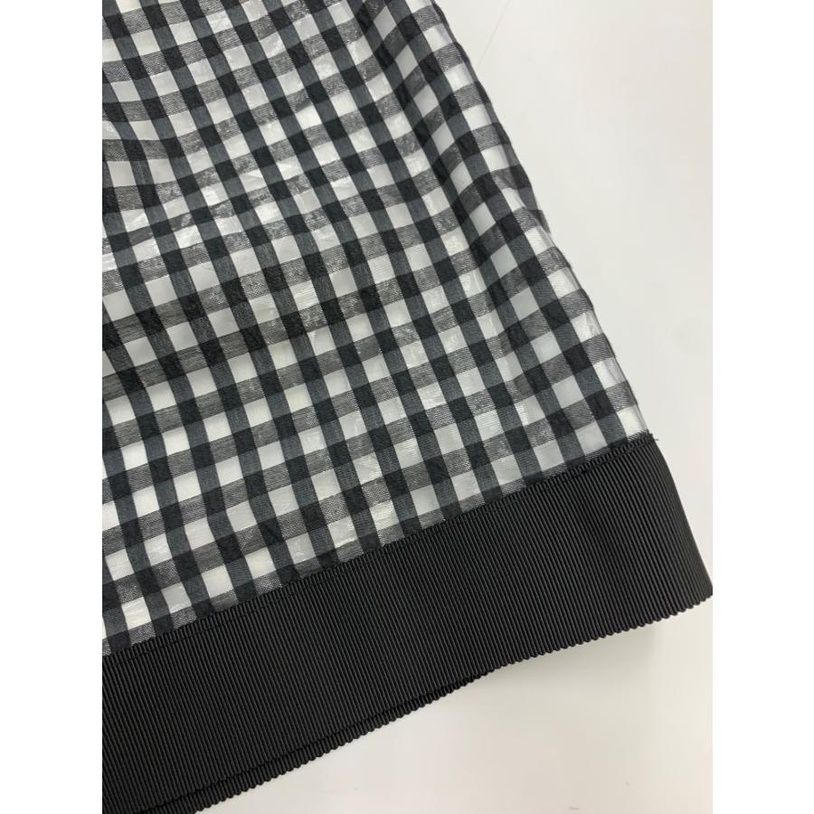 エムズグレイシー 517321 スカート 38 ブラック チェック IT5VRNBRO040  