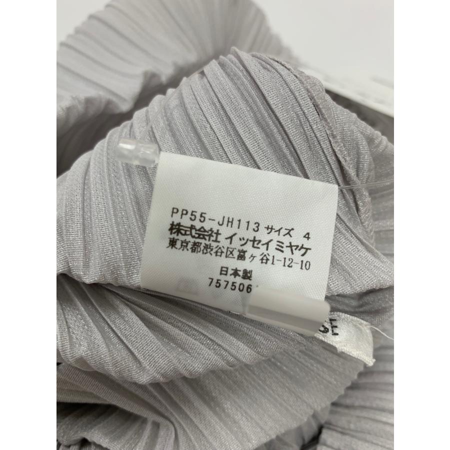 プリーツプリーズイッセイミヤケ PP55-JH113 ワンピース 4 グレー