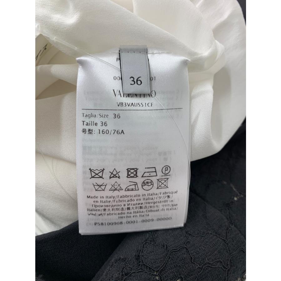 ヴァレンティノ VB3VAUS51CF ワンピース 36 アイボリー レース
