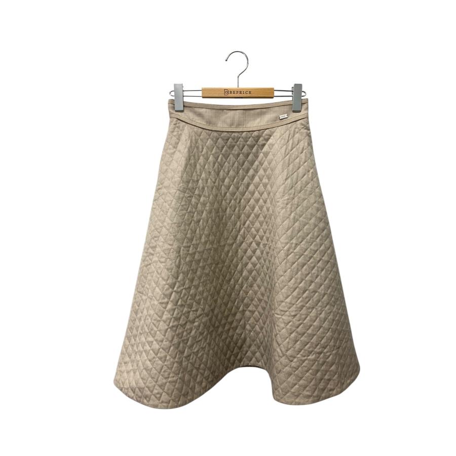 フォクシーブティック Skirt Cross Flare 42620 スカート 38 ベージュ