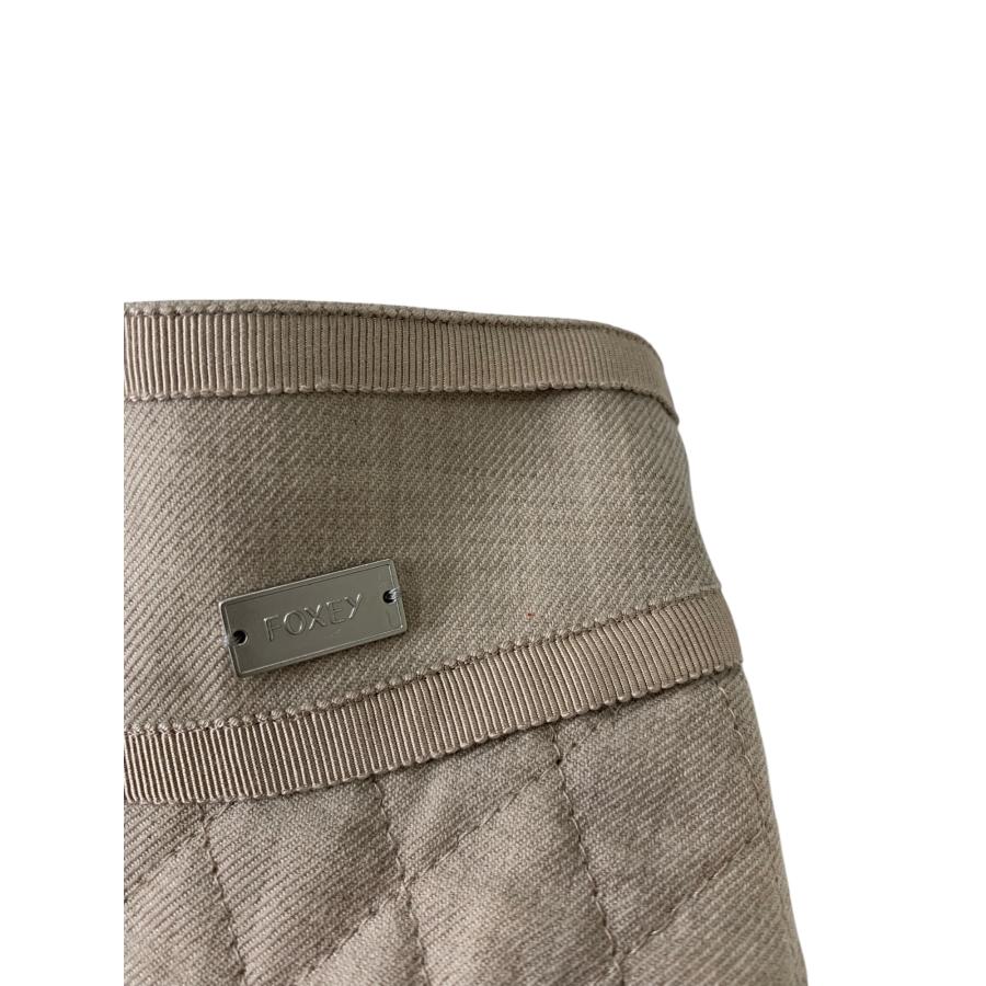 フォクシーブティック Skirt Cross Flare 42620 スカート 38 ベージュ