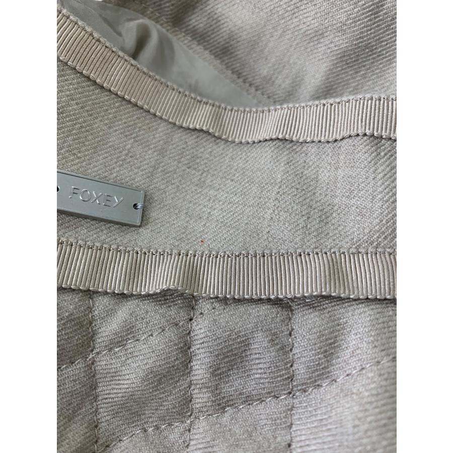 フォクシーブティック Skirt Cross Flare 42620 スカート 38 ベージュ